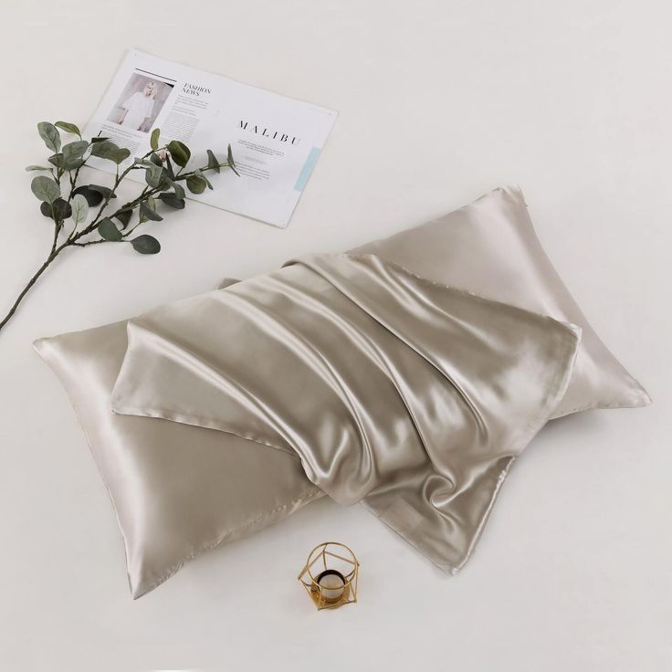 Mulberry Silk Pillow Case Champagne